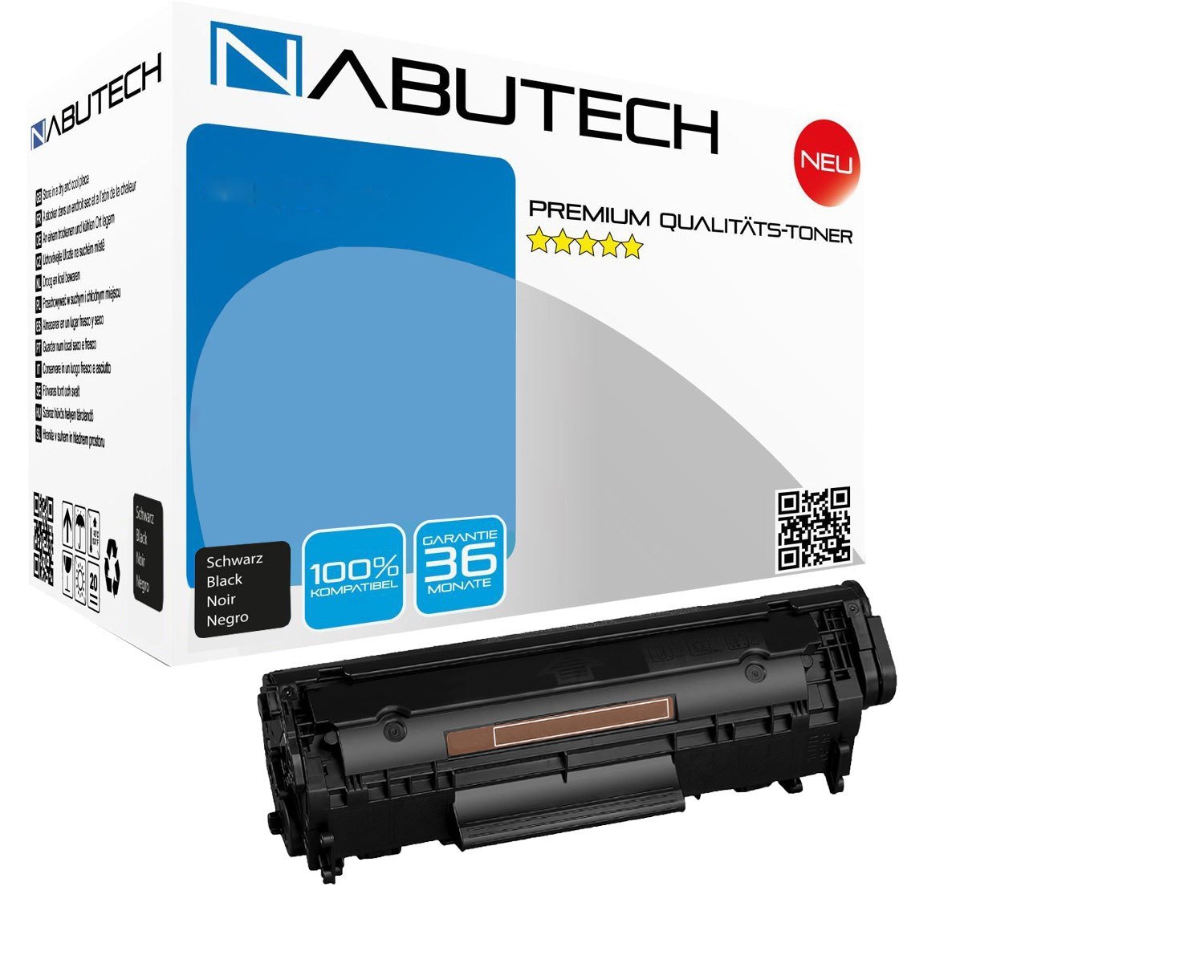 Nabutech Toner 50% mehr Druckleistung ersetzt Canon 703