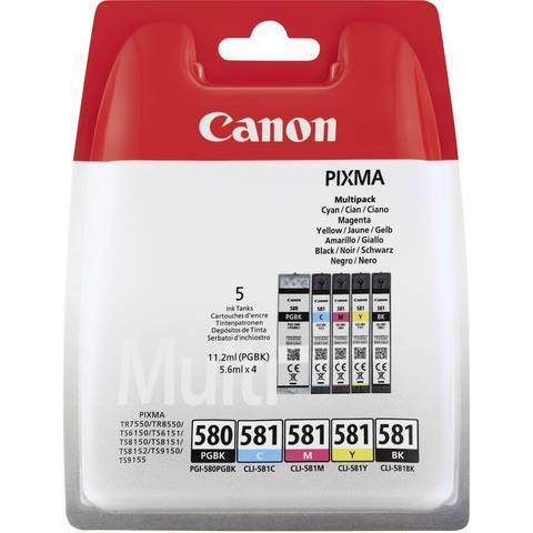 Canon PGI-580 / CLI-581 BK/C/M/Y - Multipack