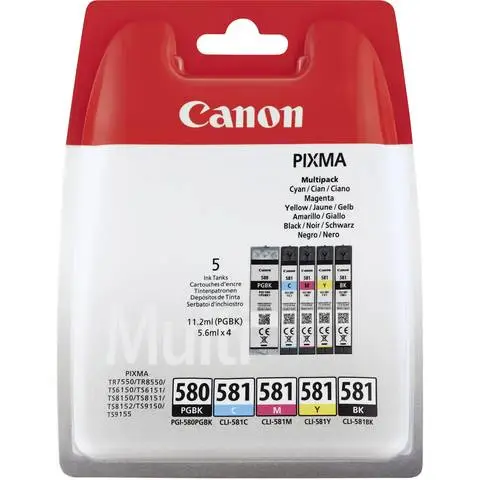 Canon PGI-580 / CLI-581 BK/C/M/Y - Multipack