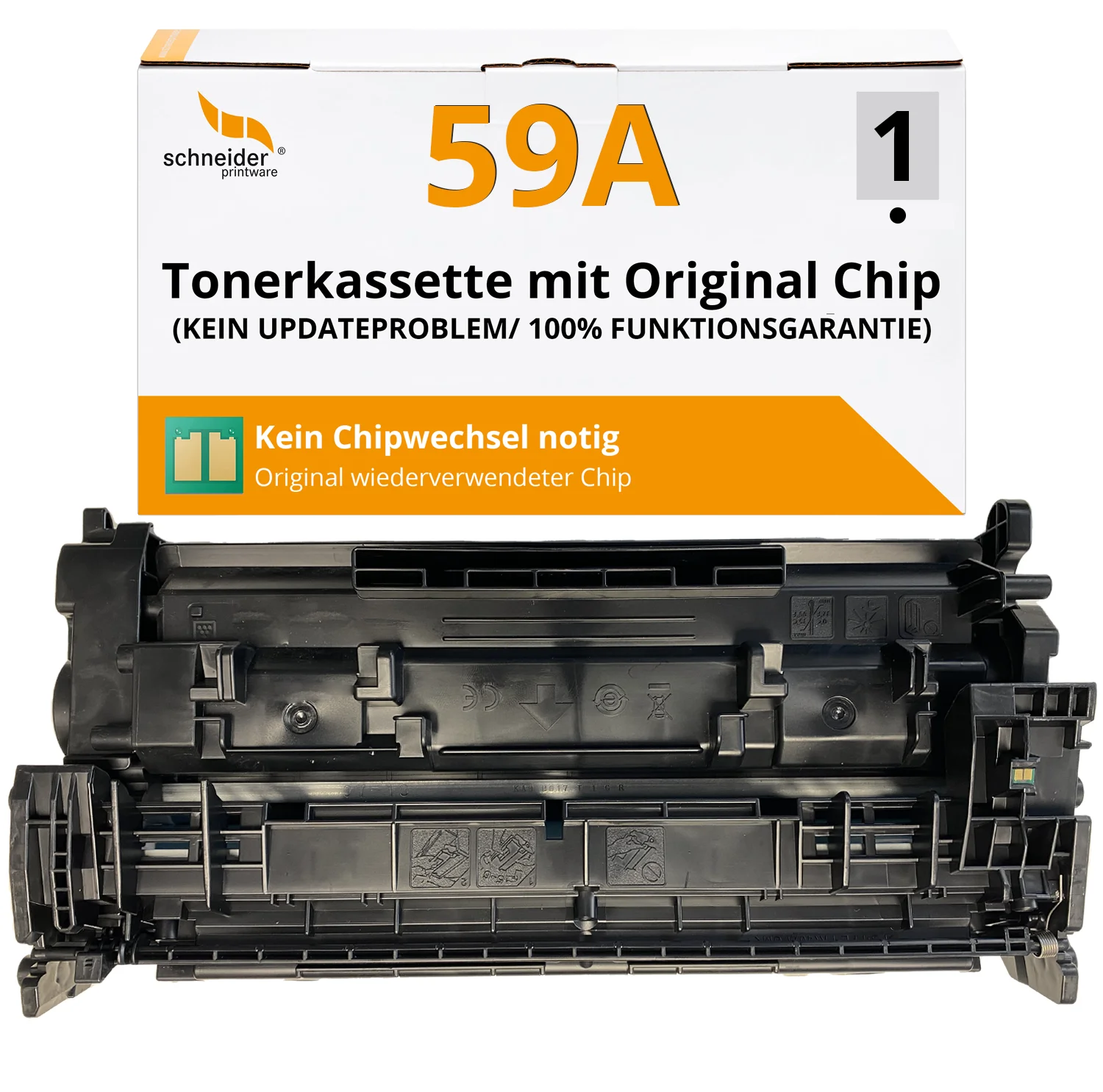 Recycelt Fachgerecht HP 59A CF259A Toner MIT CHIP