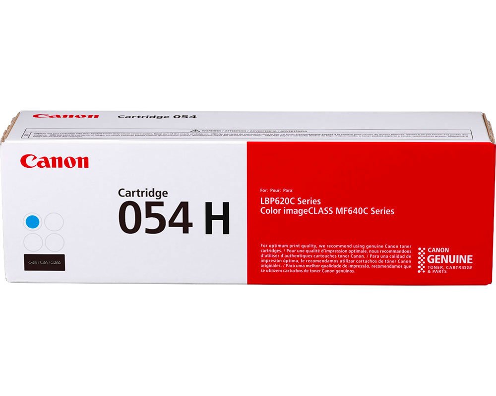 Original Canon-Toner Cartridge 054H Cyan