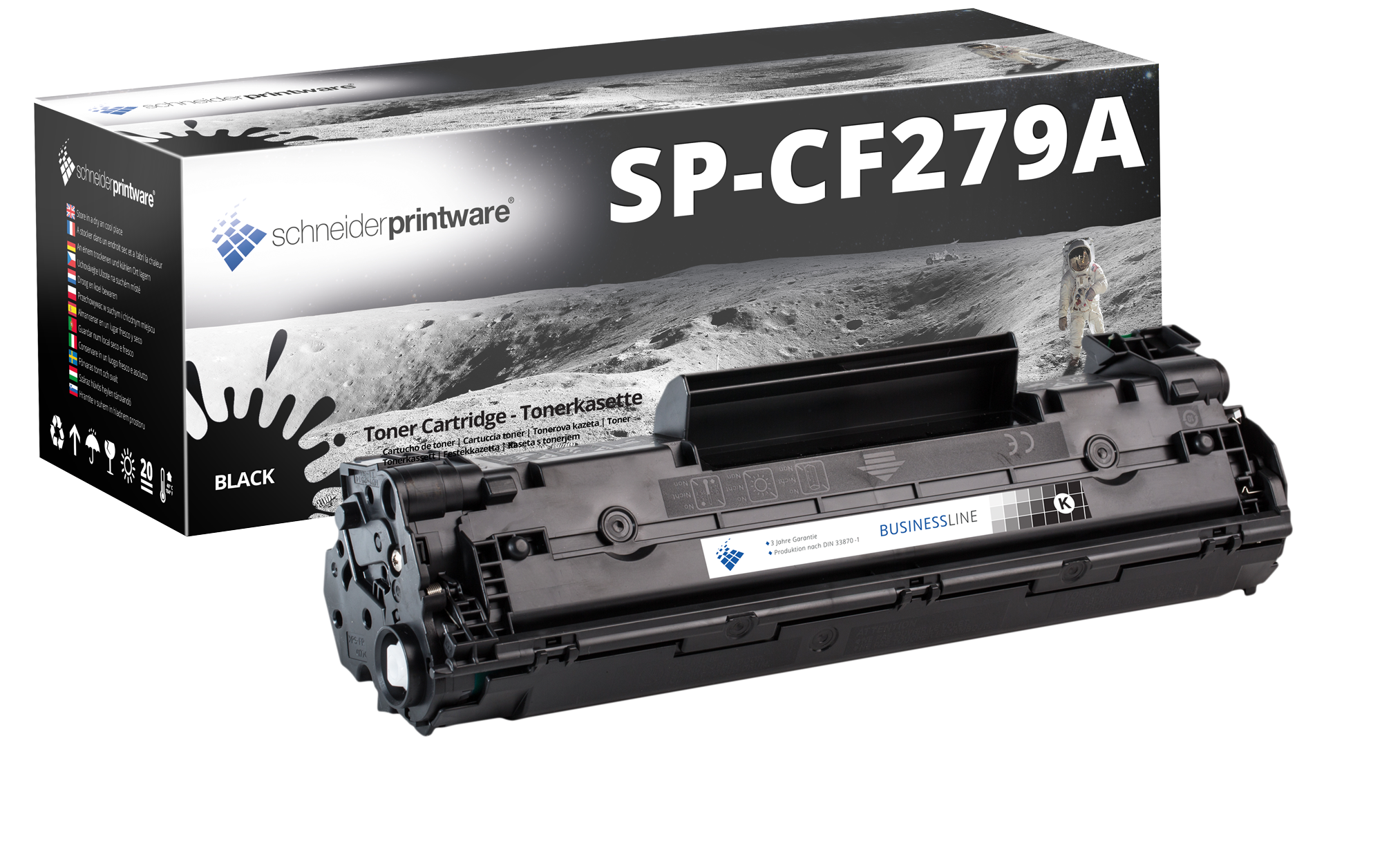 Kompatibler Toner 100% mehr Leistung CF279A 79A für HP LaserJet Pro M12w