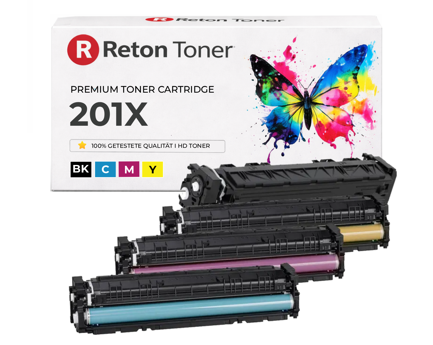 4 Kompatibel Sparpack für HP 201X Toner SET