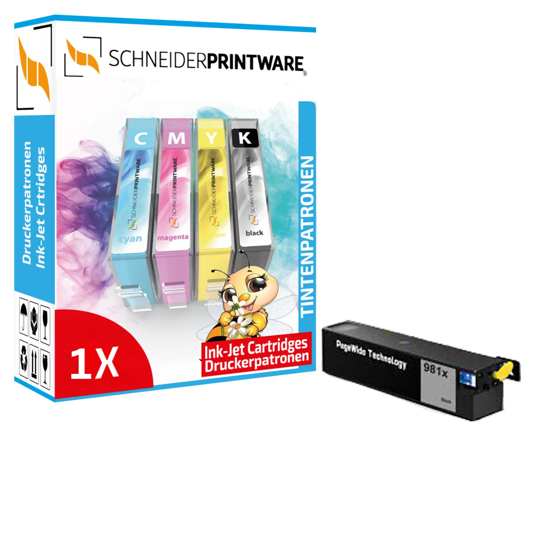 Schneider Druckerpatrone ersetzt HP 981X (L0R12A)