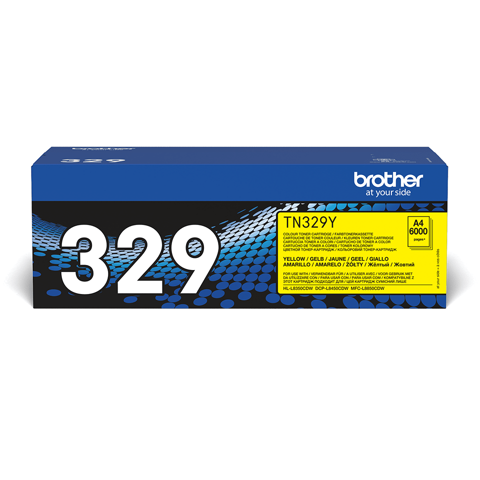 Brother TN-329 Yellow Toner