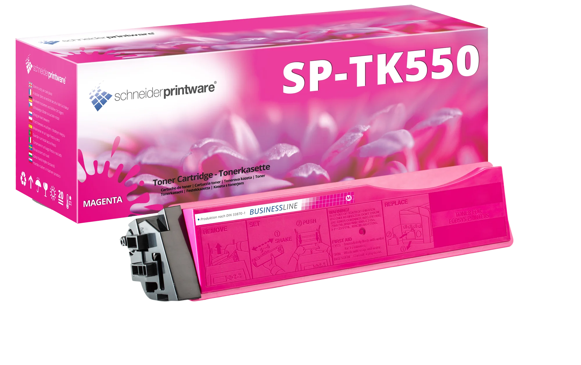 Businessline Toner ersetzt Kyocera TK-550M