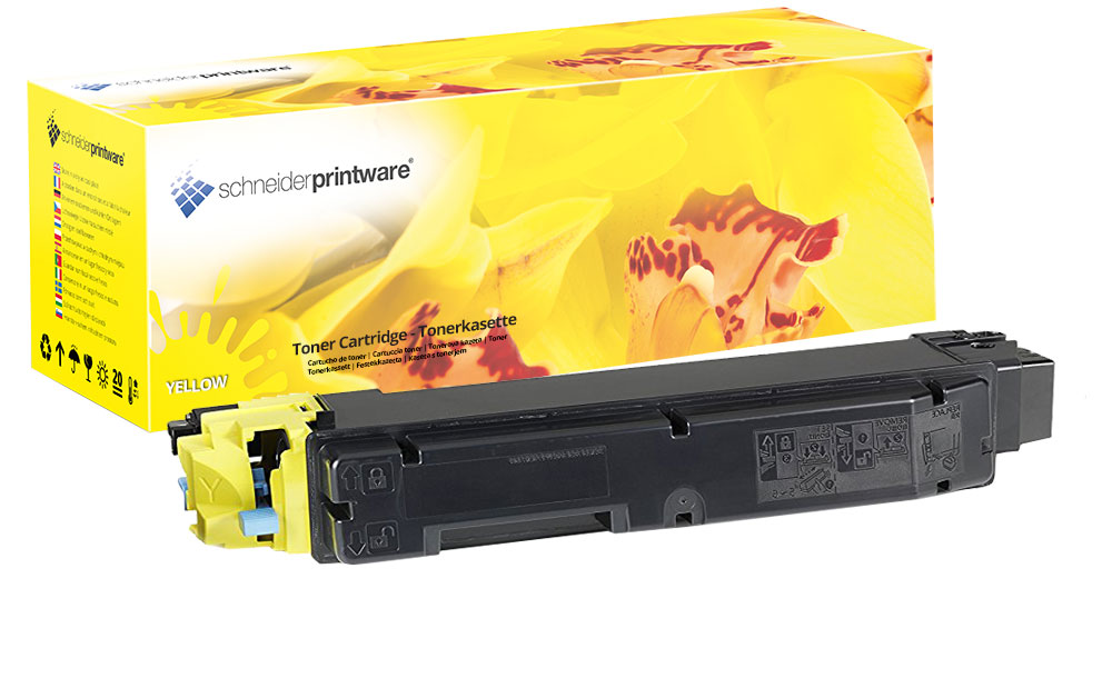 Schneiderprintware Toner ersetzt Kyocera K-5160Y Yellow