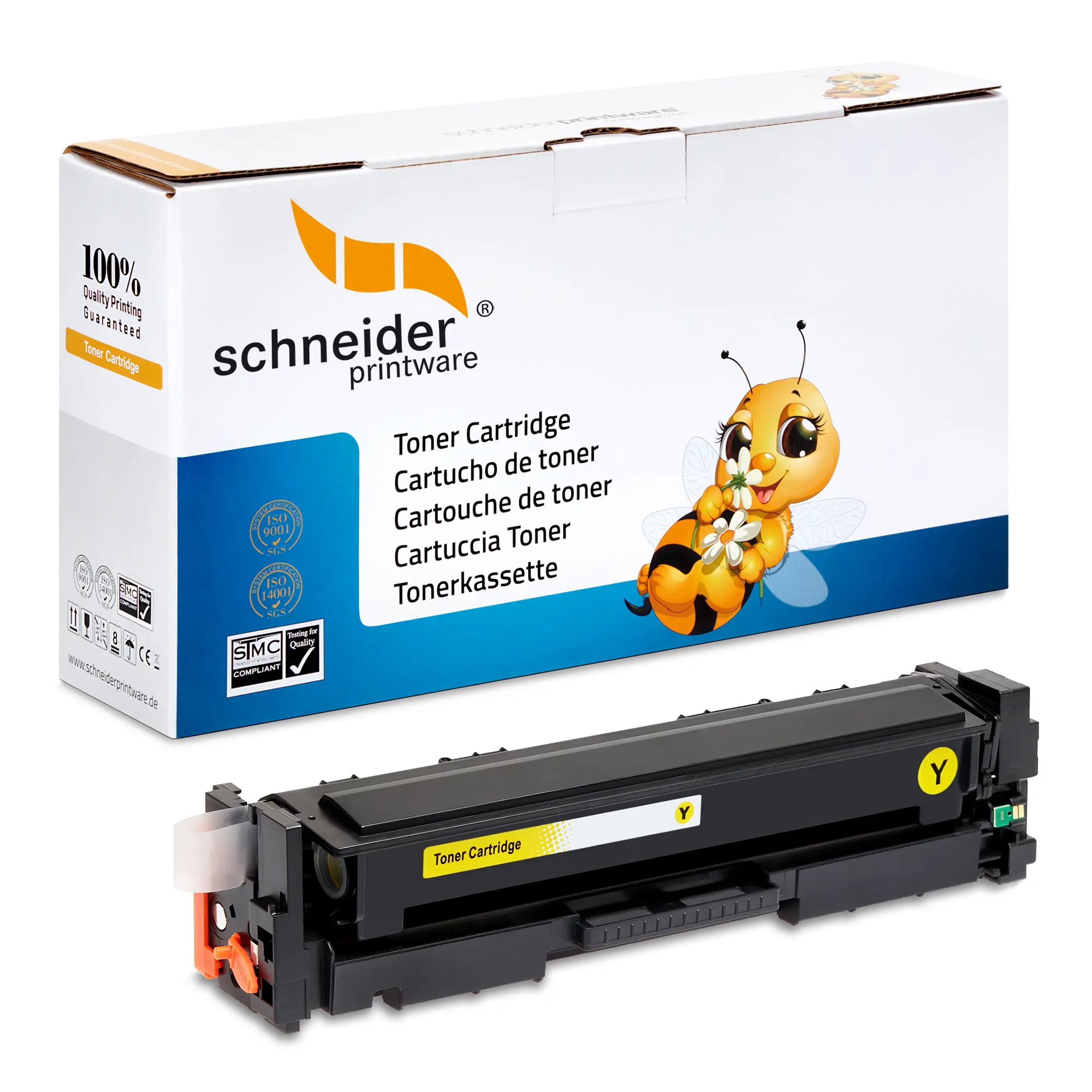 Kompatibel zu HP CF402X Yellow 201X Toner