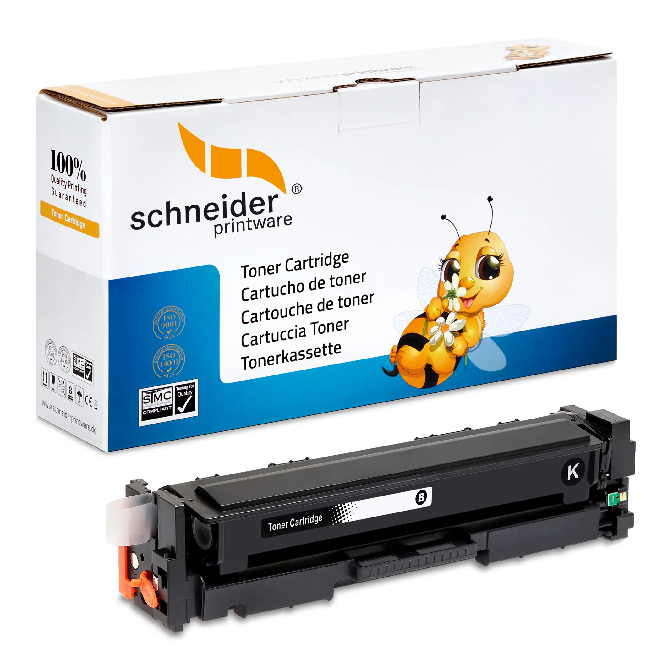 kompatibel mit HP 201X CF400X Schwarz