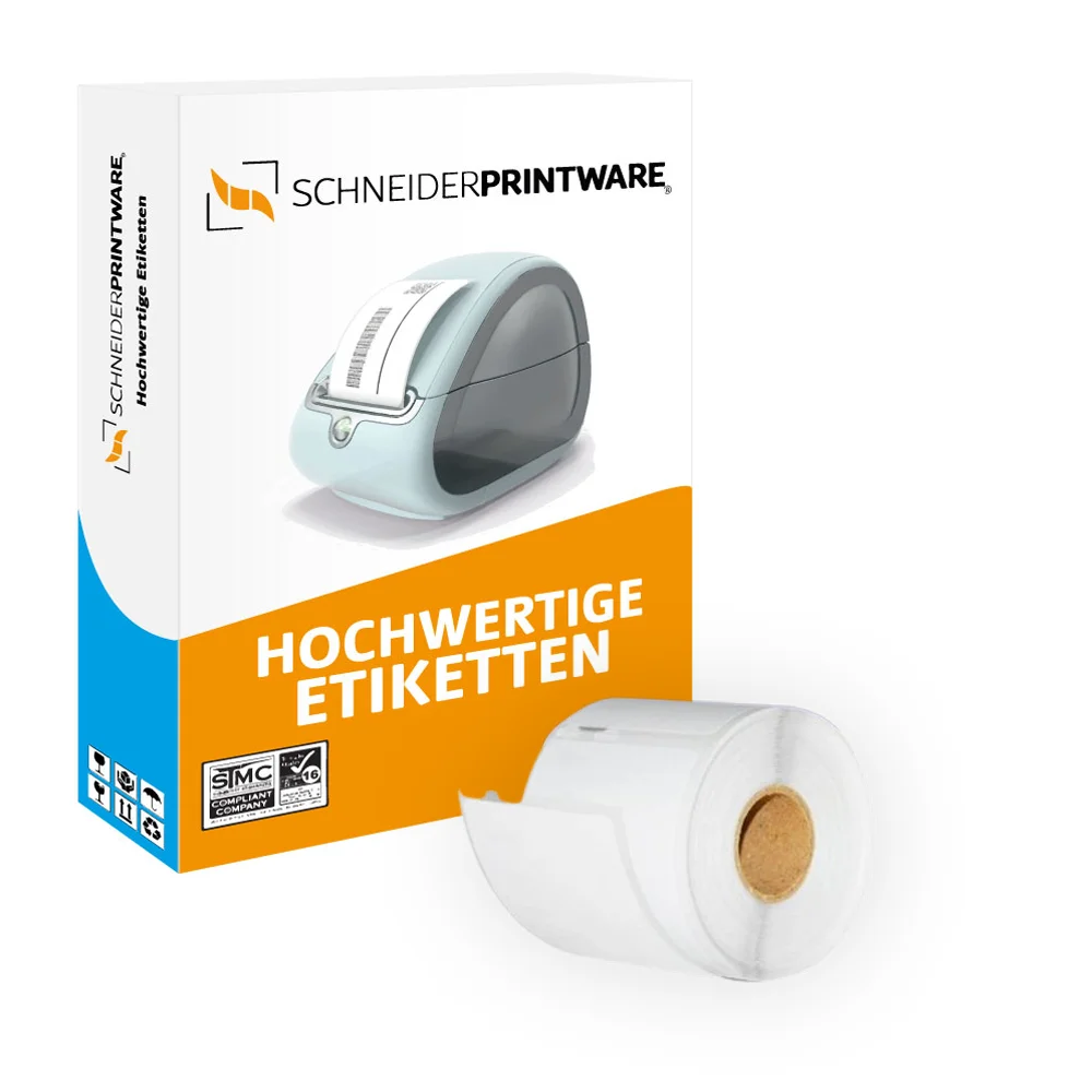 Kompatibel für Dymo LABELWRITER 310 (99014 / S0722430) Etikett 220x (54mm x 101mm)