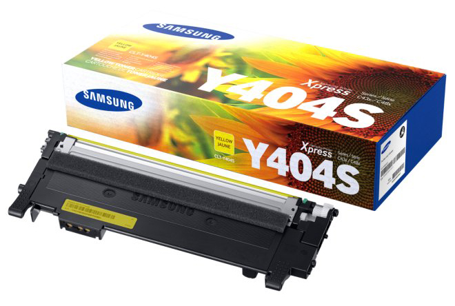Original Samsung CLT-Y404S Toner Yellow