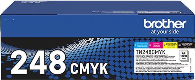 Brother TN-248CMYK Multipack Schwarz / Cyan / Magenta / Gelb