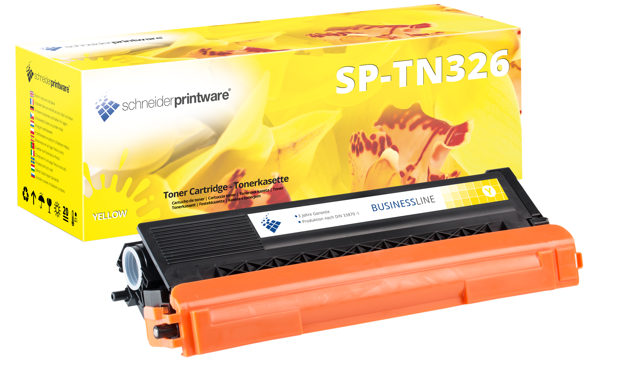 4 Schneider Printware Toner ersetzen Brother TN-326 (24.000 Seiten)