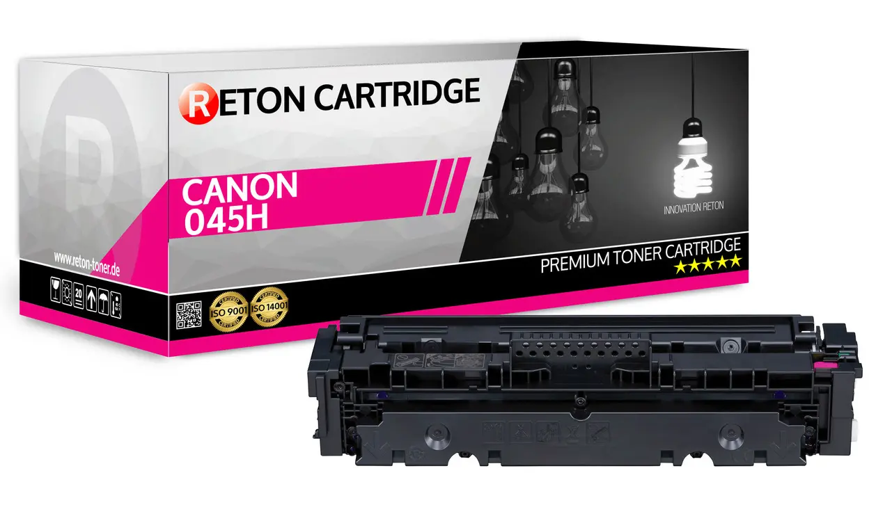 Original Reton Toner ersetzt Canon 045H Magenta