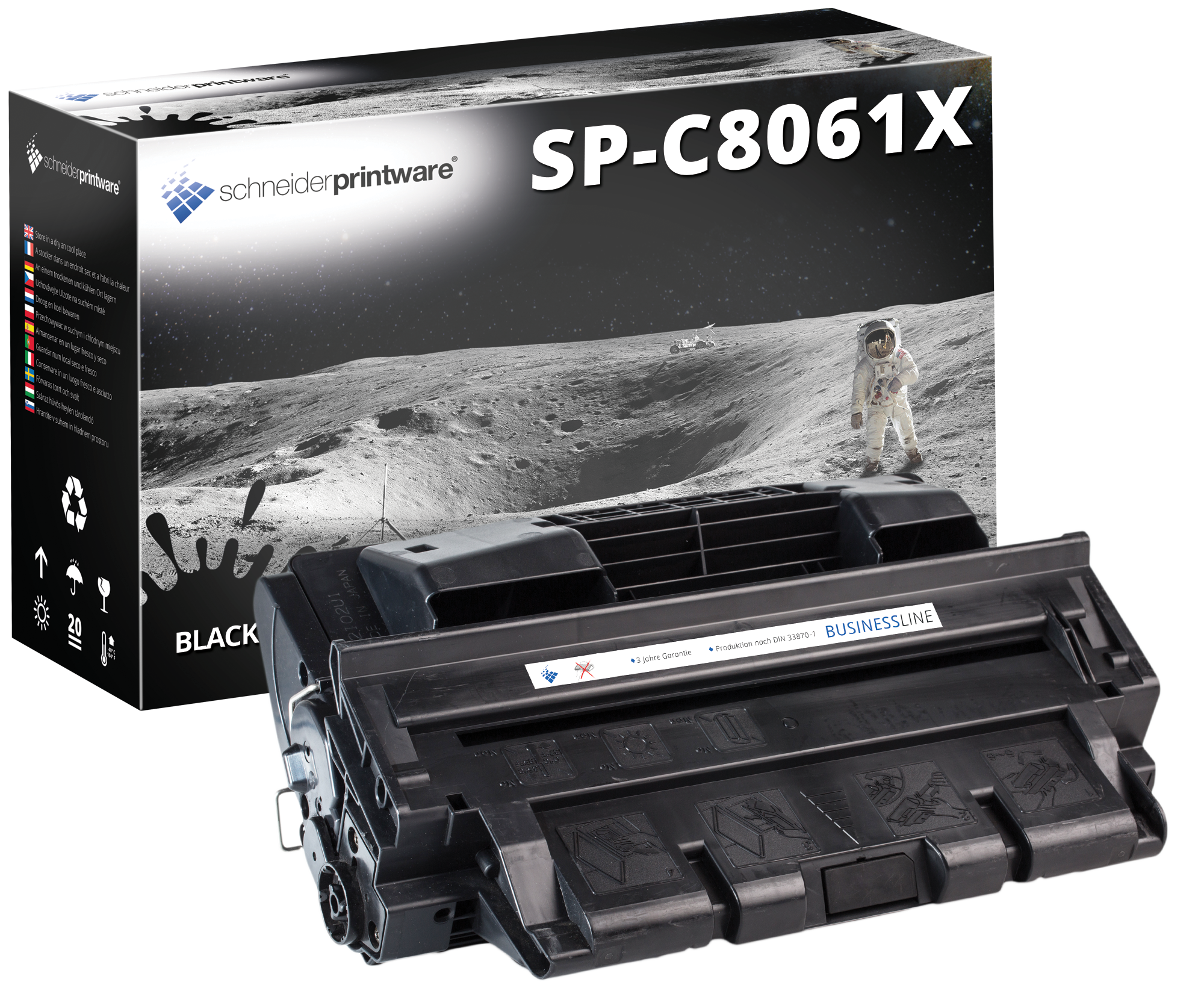 Businessline Toner ersetzt HP C8061X / 61X
