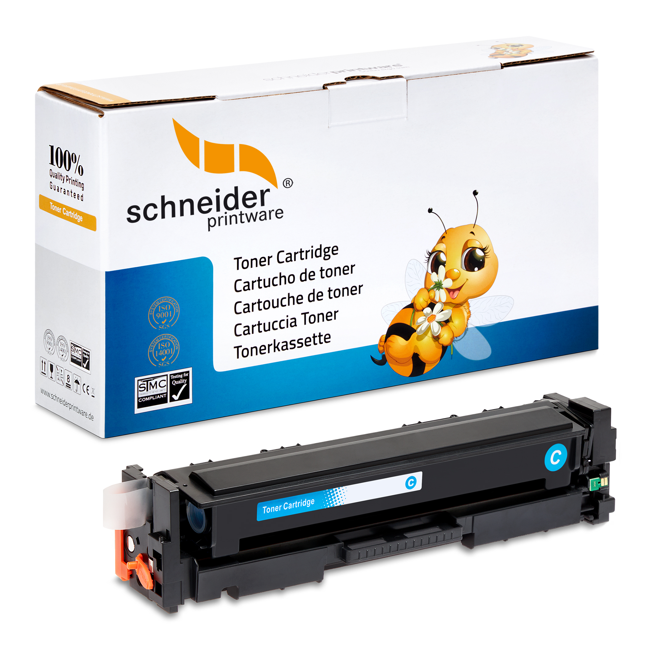 Kompatibel für HP CF401X / 201X Toner Cyan 2.300 Seiten
