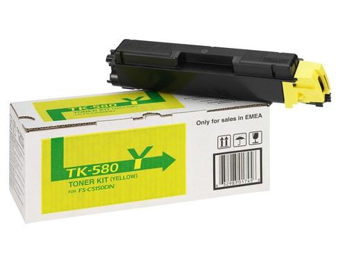 Kyocera-Originaltoner TK-580Y (2.800 Seiten) Yellow