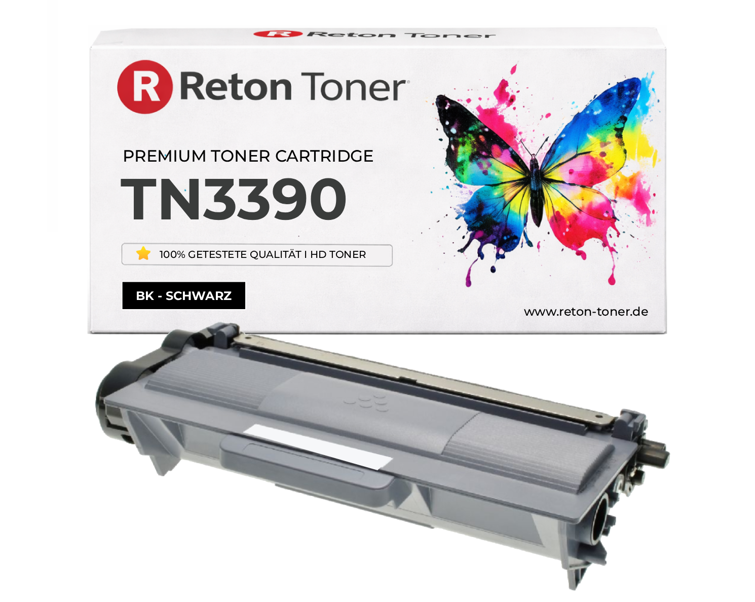 Fabrikneuer Toner 30% mehr Leistung ersetzt Brother TN3390 (15.600 Seiten)