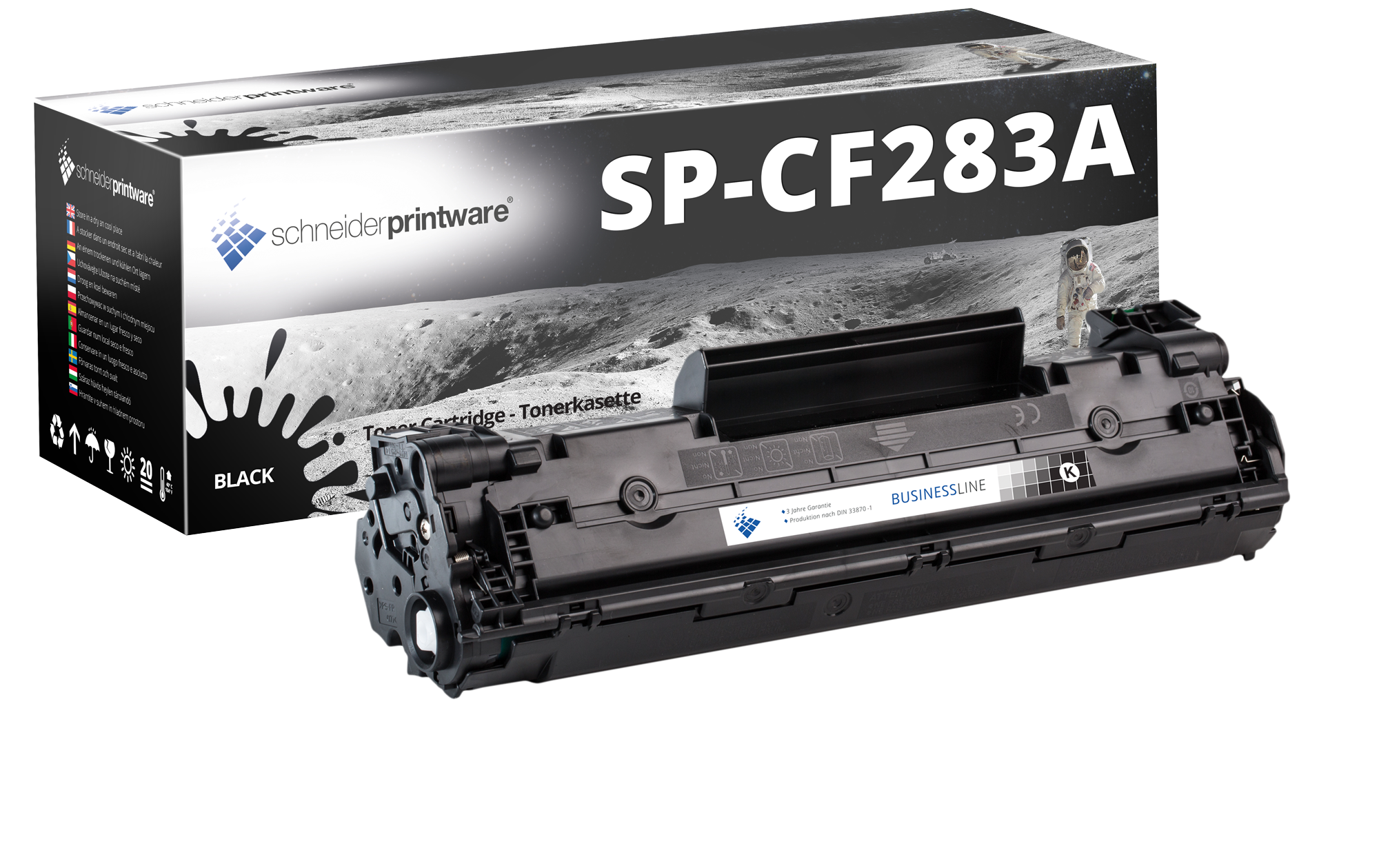 Kompatibler Toner 100% mehr Leistung CF283A 83A für HP LaserJet Pro MFP M127fn