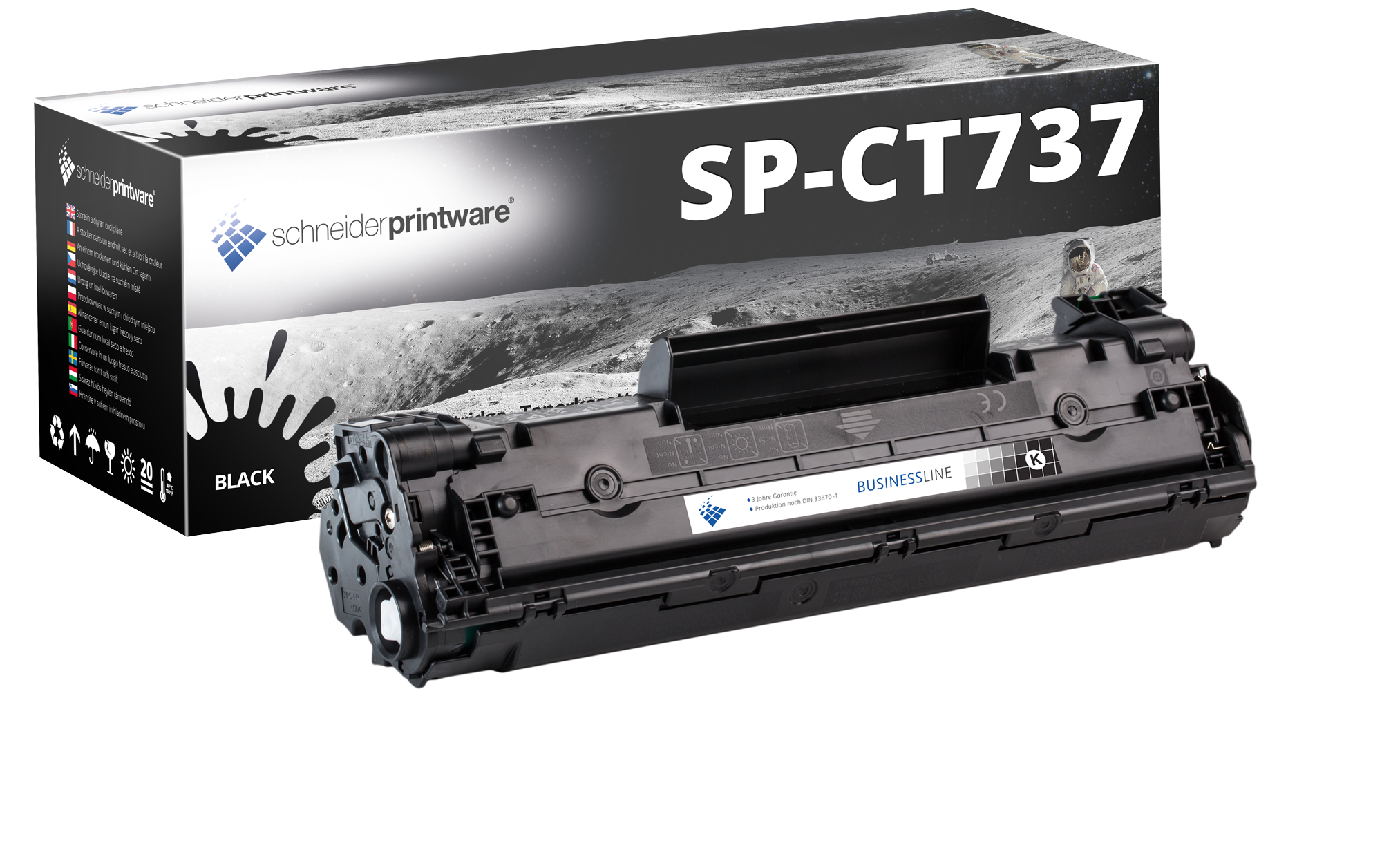 Businessline Toner ersetzt Canon 737