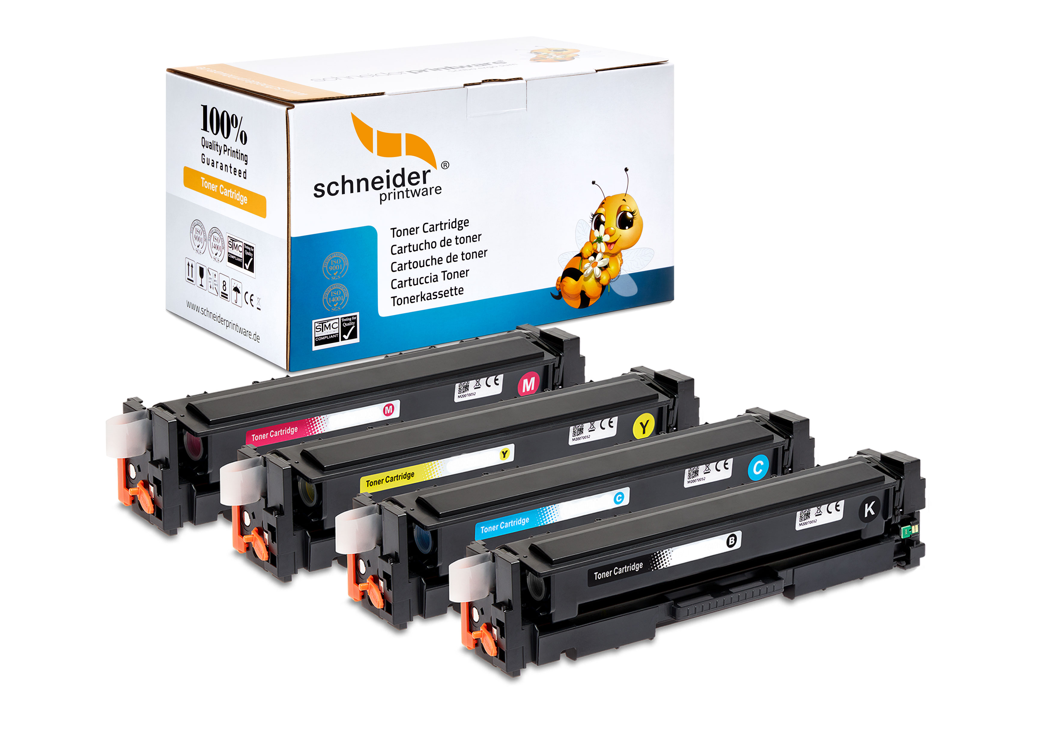 4 Kompatibel Reton Toner ersetzten Canon 045H 045