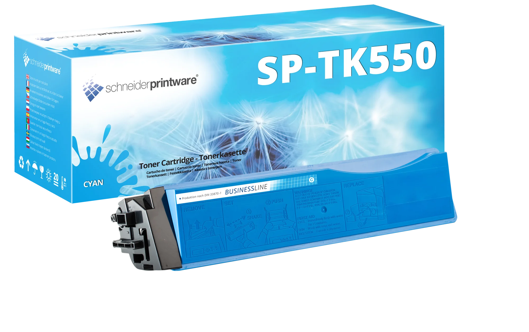 Businessline Toner ersetzt Kyocera TK-550C