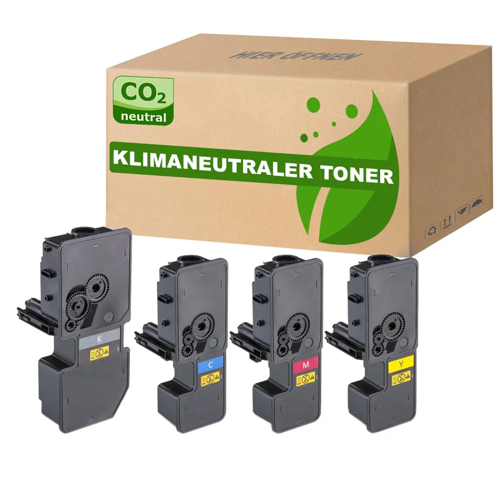 Klimaneutraler Toner Multipack ( weniger CO2 Ausstoß ) ersetzt Kyocera TK-5220