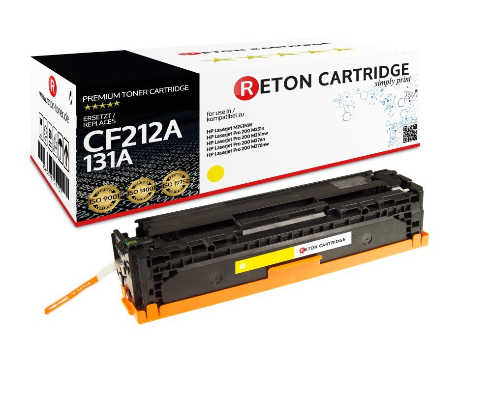 Reton Toner kompatibel zu HP CF212A / HP 131A Yellow