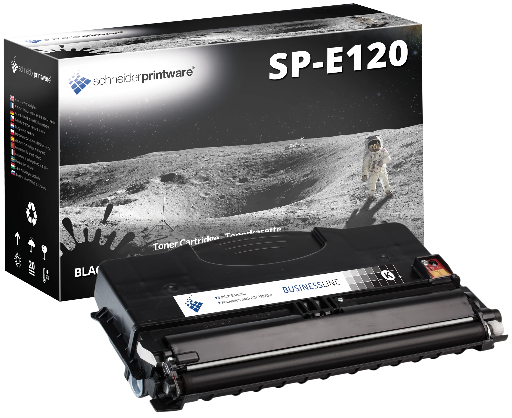 Businessline Toner ersetzt Lexmark E120 / 12016SE