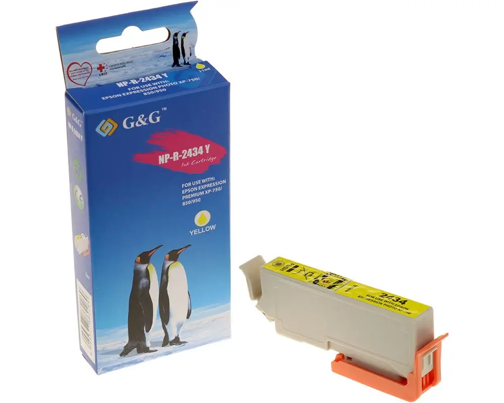 Kompatibel mit Epson 24XL/ T2434 Druckerpatrone Yellow