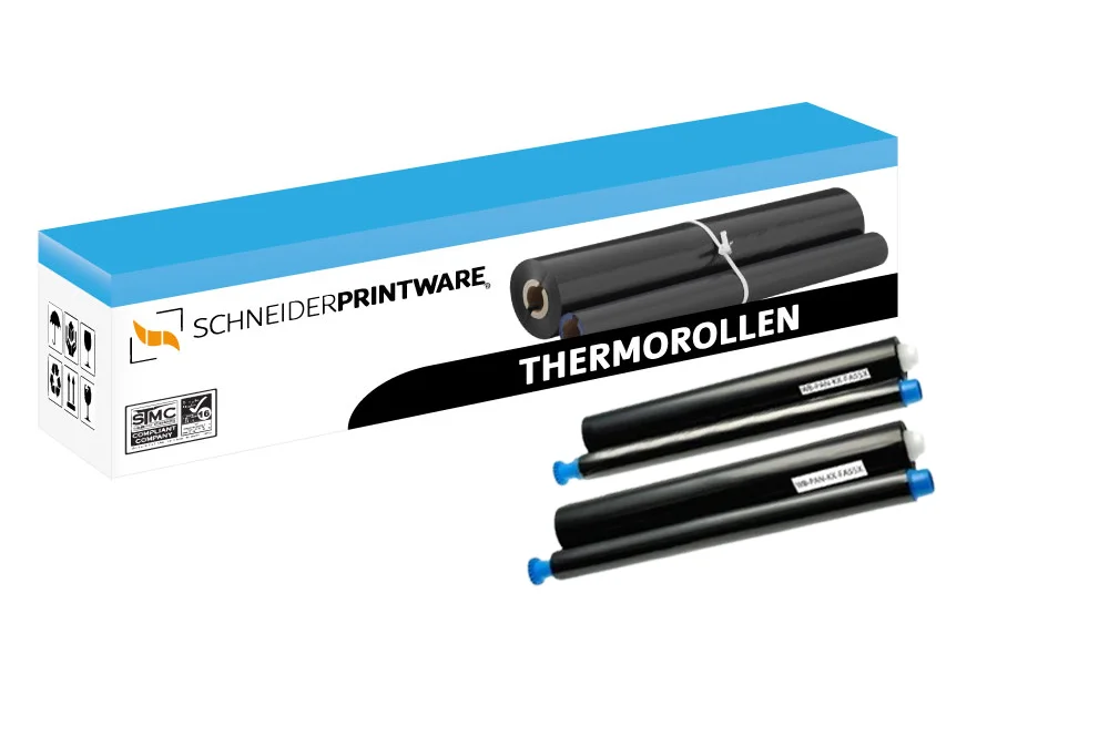 Kompatibel für Panasonic KX-FA55X Thermo-Transfer-Rolle Schwarz