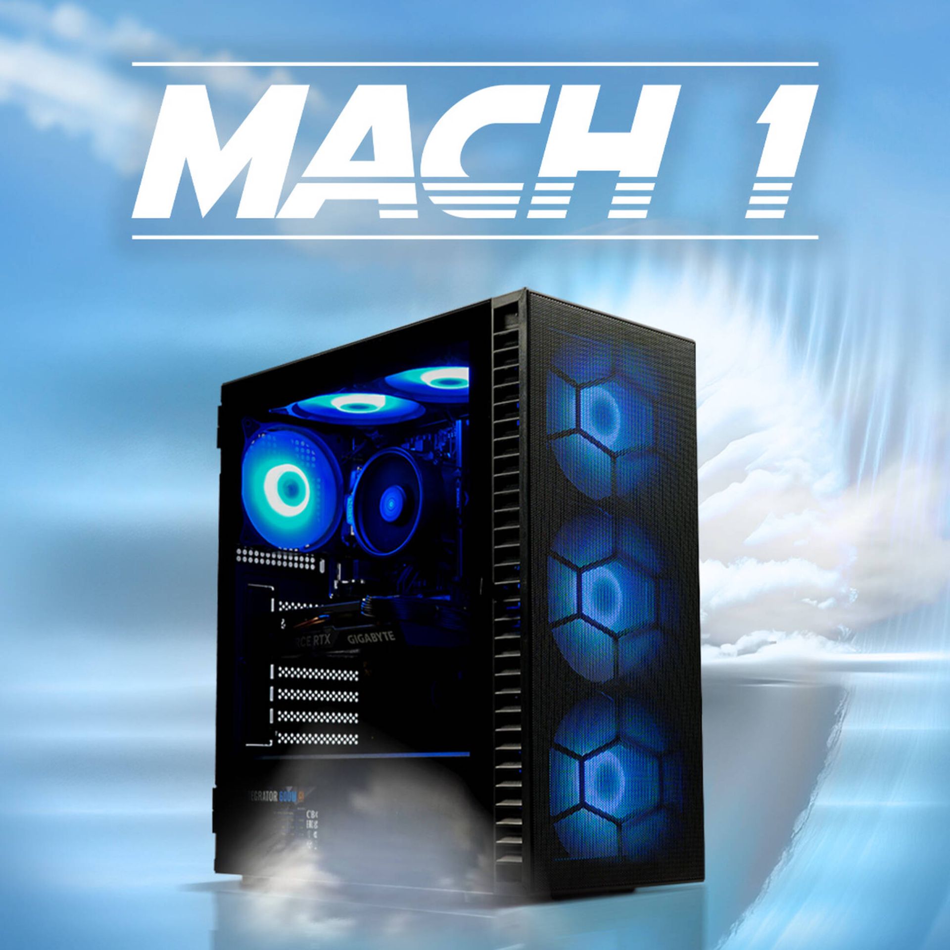  Gaming-PC Mach 1.1, AMD Ryzen 5 5600, RTX 5060 - Fertig-PC mit Windows 