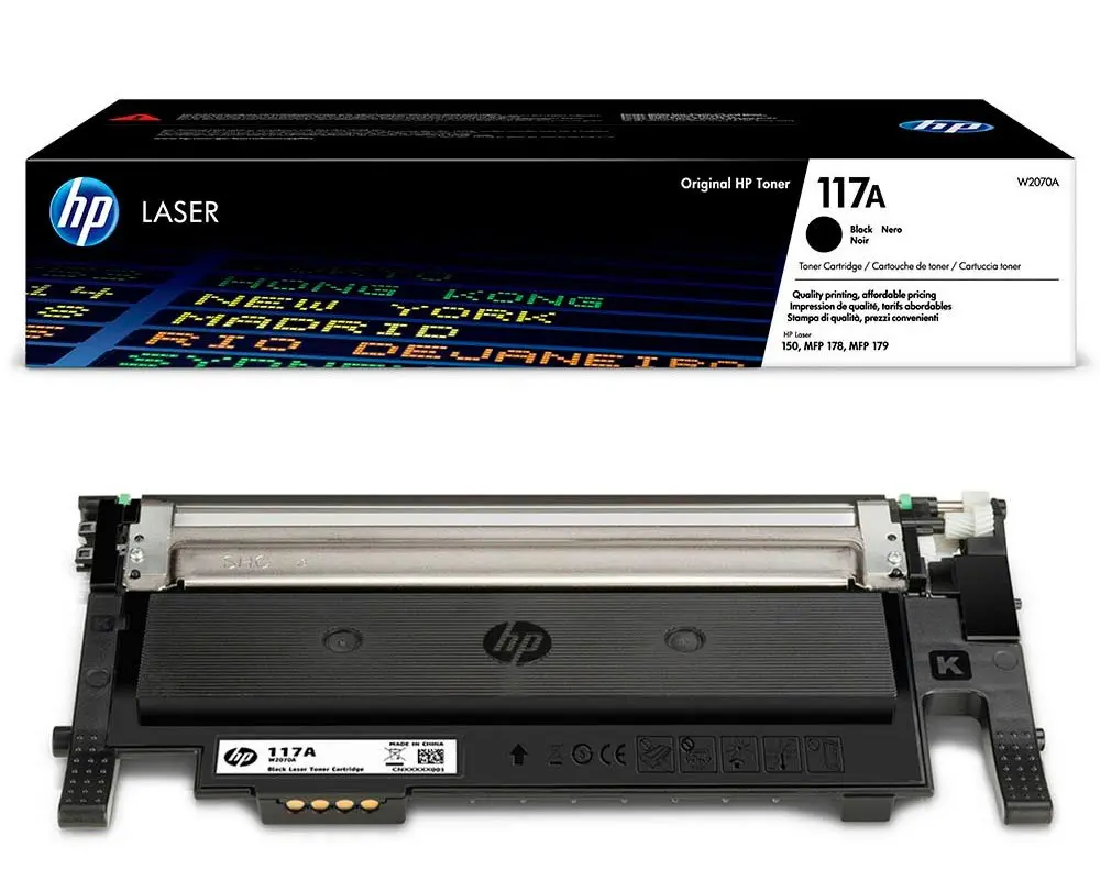 HP 117A Original-Toner W2070A (1.000 Seiten) Schwarz