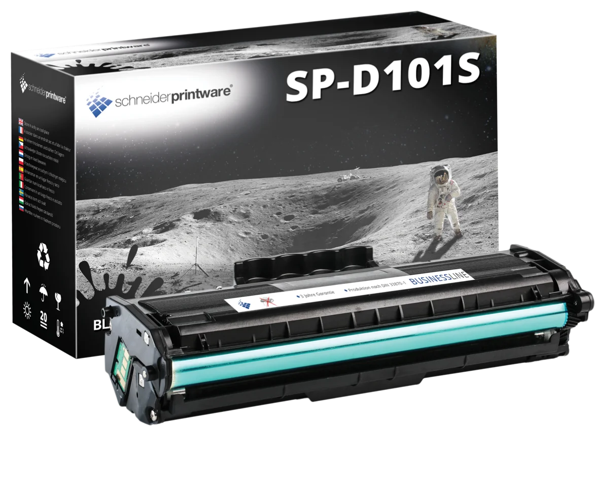 Schneiderprintware Toner 140% höhere Leistung ersetzt Samsung MLT-D101S