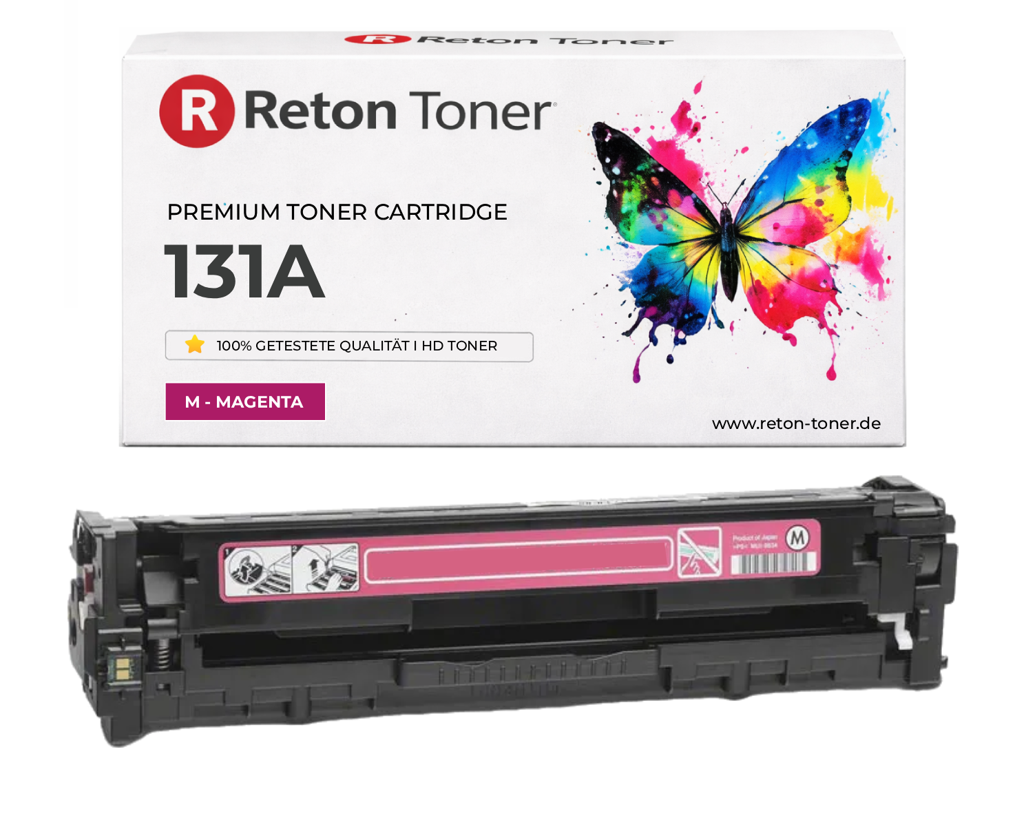 Reton Toner kompatibel zu HP CF213A / 131A Magenta