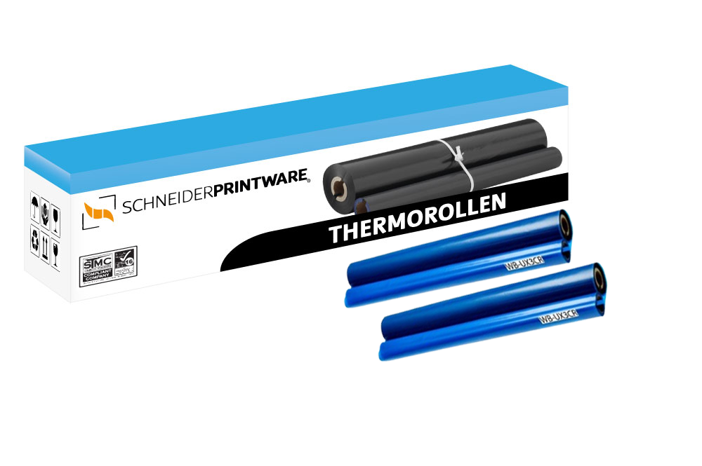 Kompatibel für Sharp NX 530 (UX-3CR) Thermorolle Schwarz