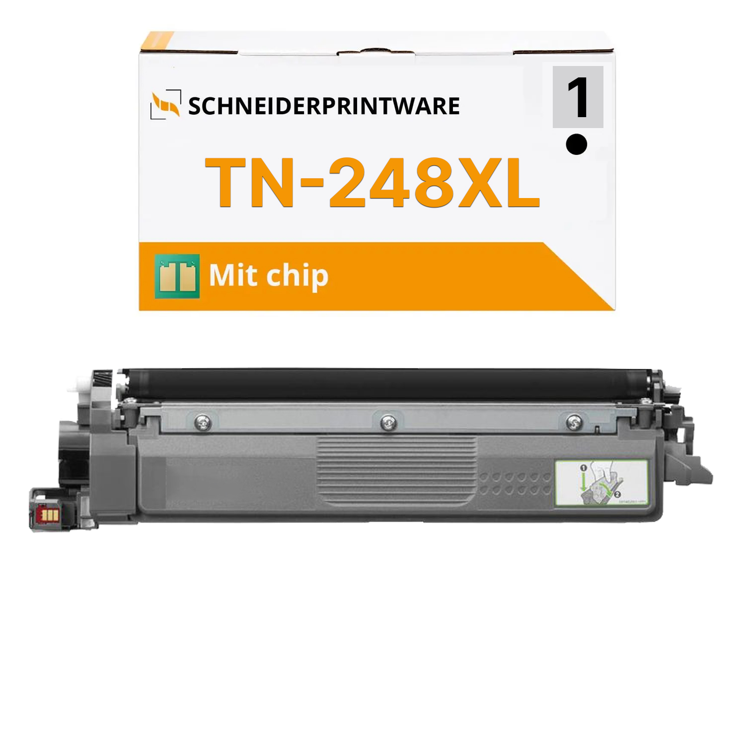 Kompatibel TN-248XL BK Toner Schwarz