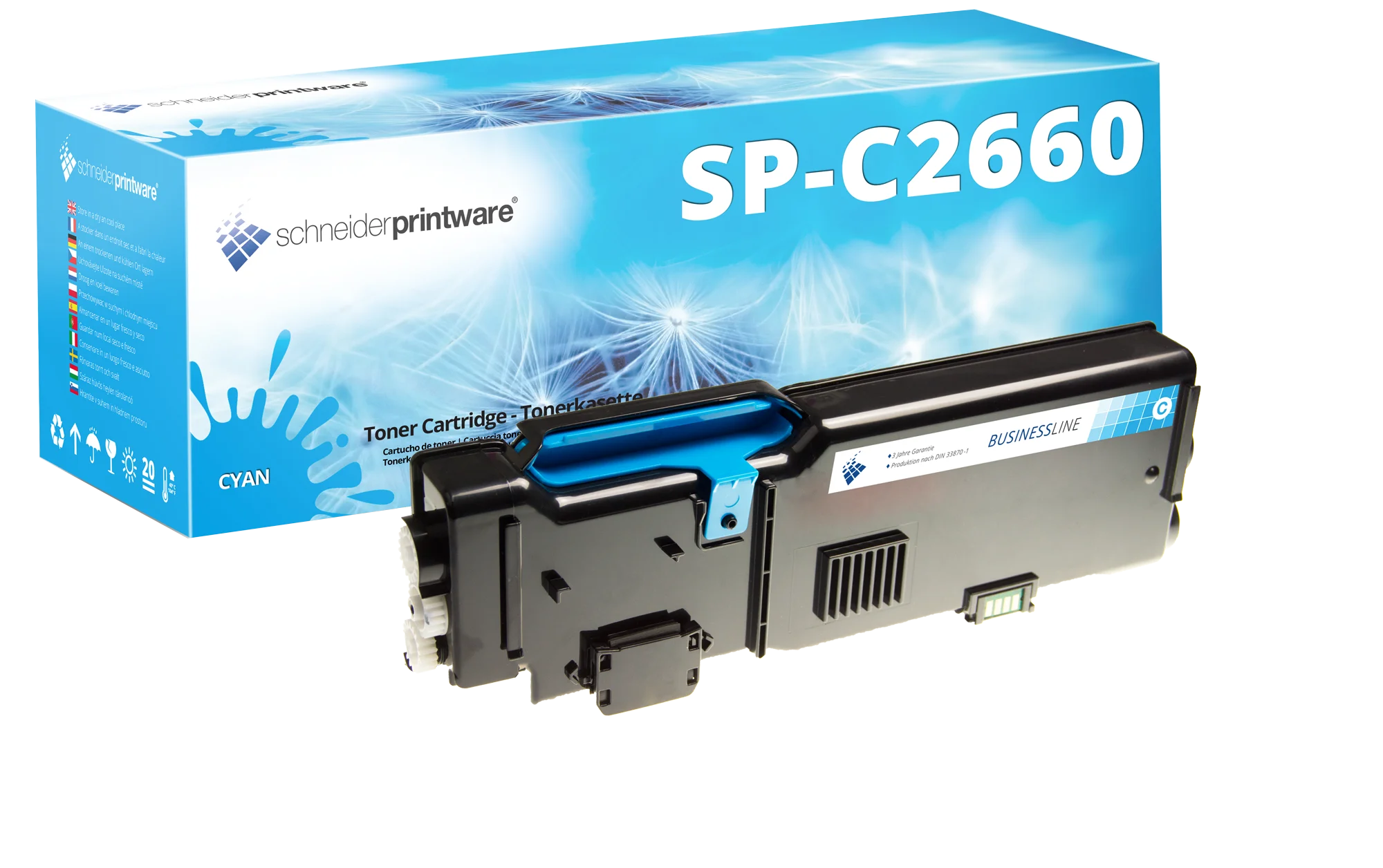 Business Toner ersetzt Dell 593-BBBT Cyan