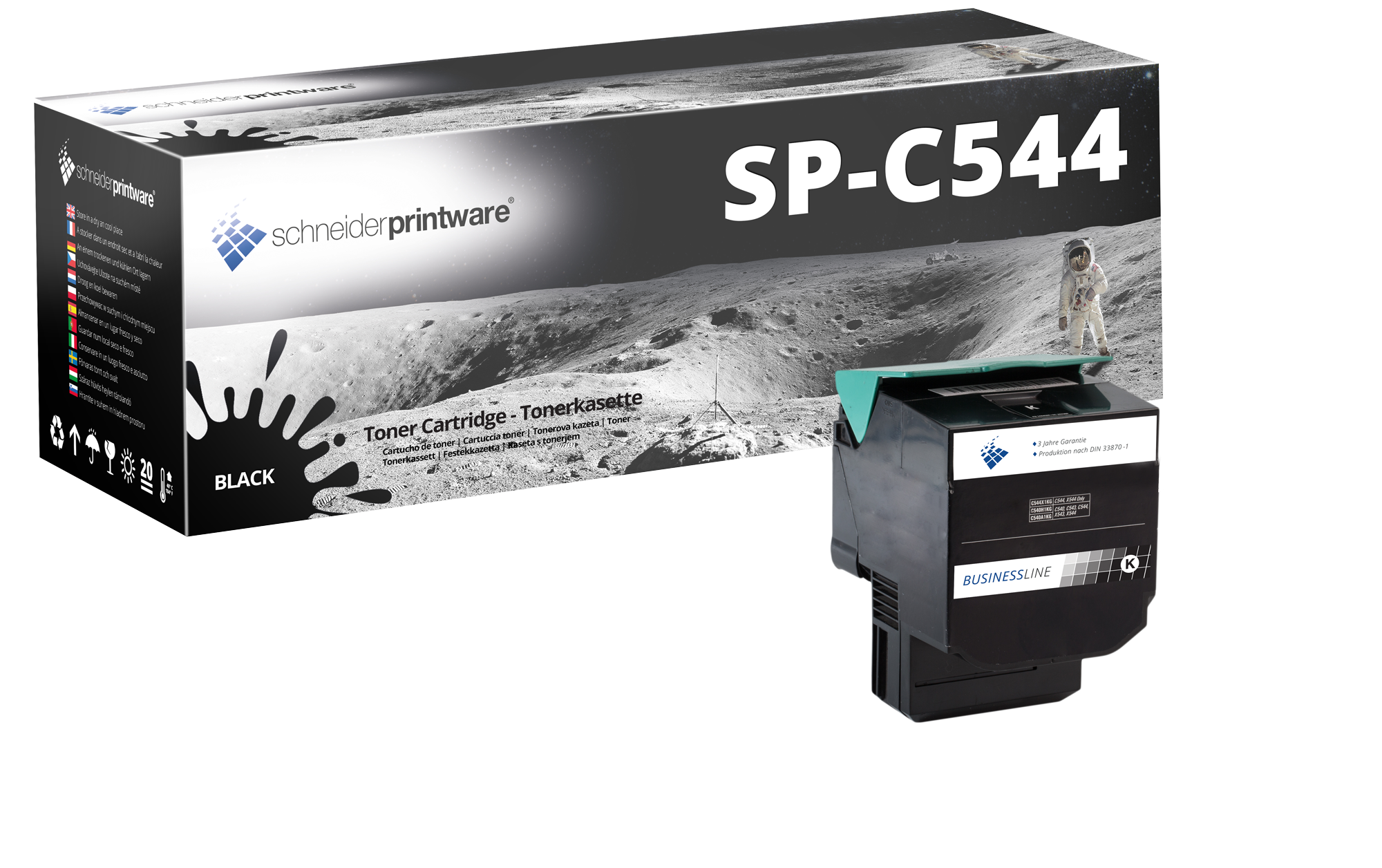 Businessline Toner ersetzt Lexmark C540H1KG