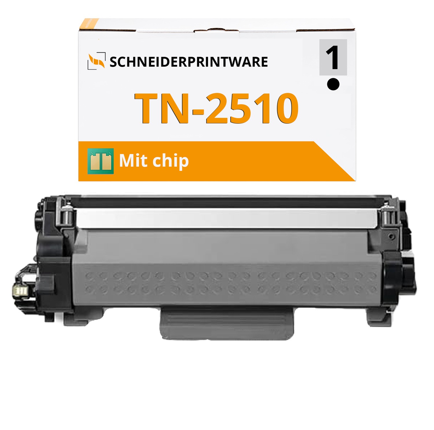 Kompatibel Brother TN-2510 Toner mit Chip