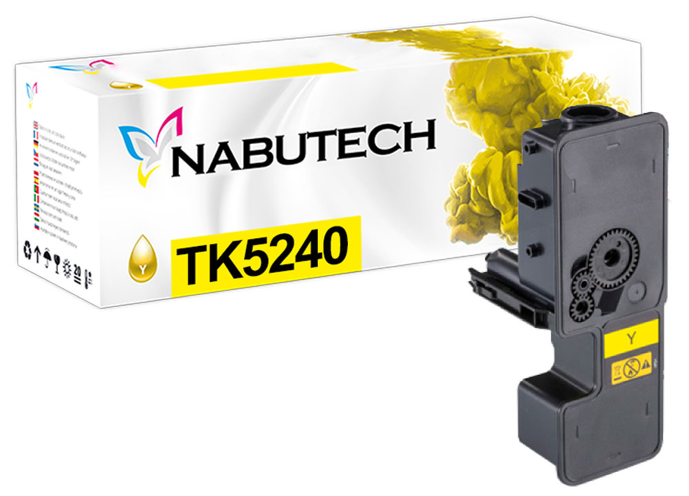 Nabutech Toner ersetzt Kyocera TK-5240Y Yellow