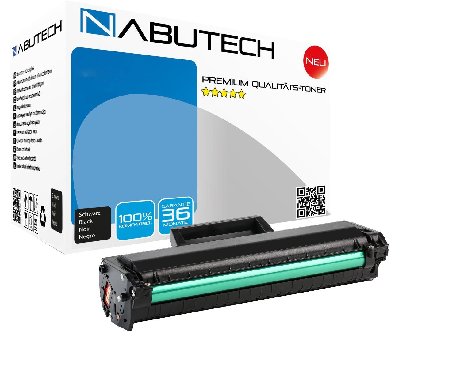 Nabutech Toner 100% höhere Leistung ersetzt Samsung MLT-D1042S