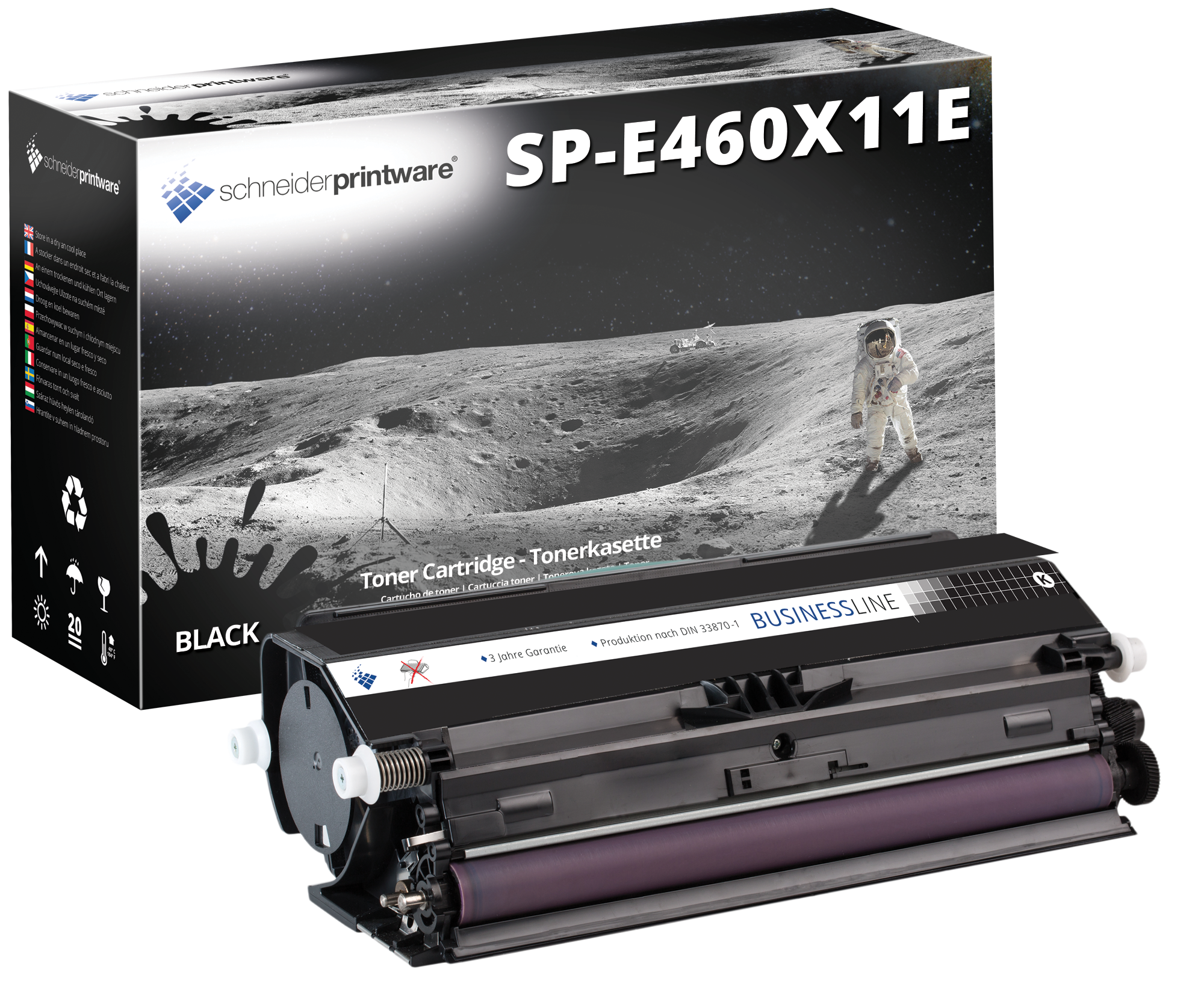 Businessline Toner ersetzt Lexmark E460 / E460X11E