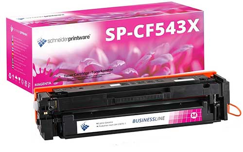 Kompatibel für HP CF543X / 203X Toner Magenta 2.500 Seiten