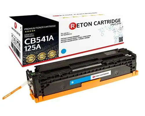Reton Toner kompatibel zu HP 125 A / CB541A Cyan