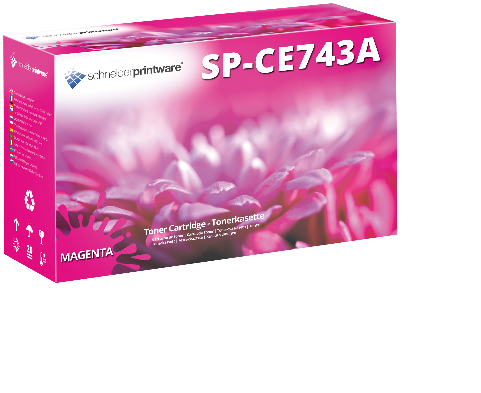 Businessline Toner ersetzt HP 307A / CE743A
