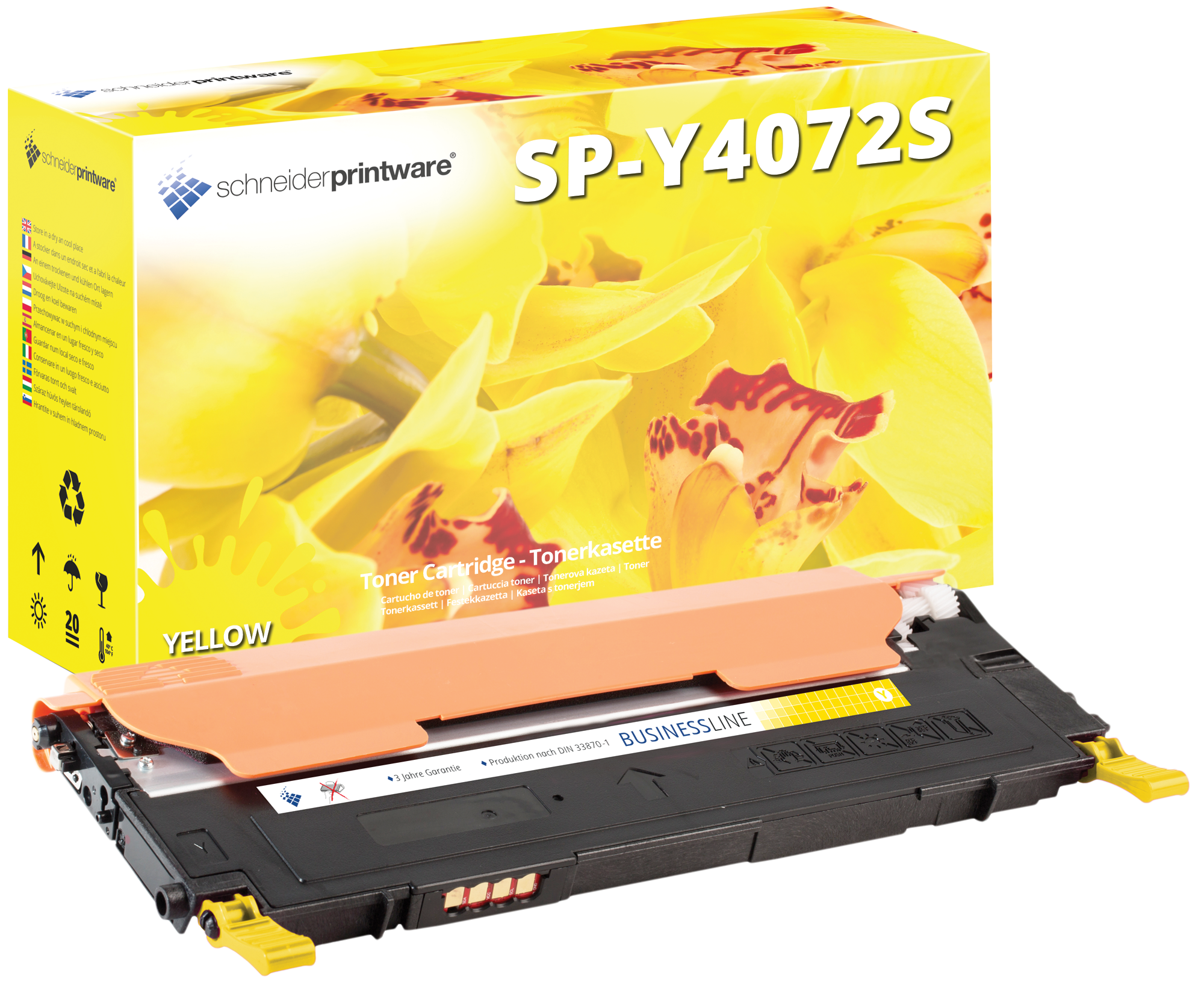 Schneiderprintware Toner ersetzt Samsung CLT-Y4072S