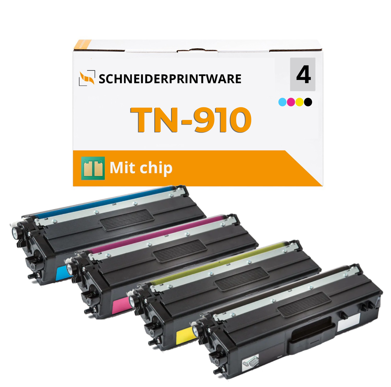 Kompatibel Brother TN-248XLCMYK Multipack 