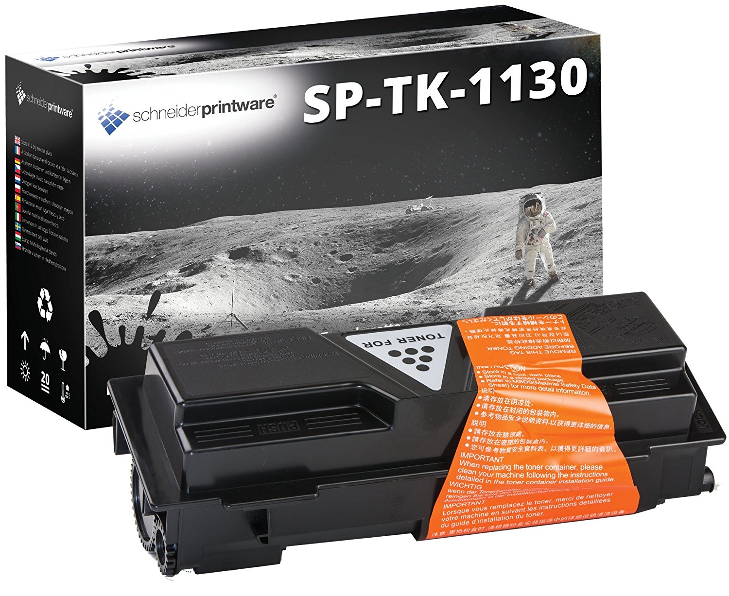 Toner 400% höhere Reichweite ersetzt Kyocera TK-1130