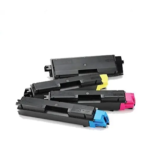 4 Kyocera TK-590 Toner Multipack - Schwarz Cyan Magenta Yellow - in weßem Umkarton